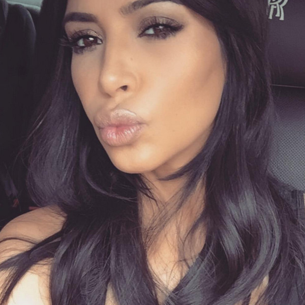 Kim Kardashian, Instagram, Selfie Kim Kardashian, Instagram, Selfie